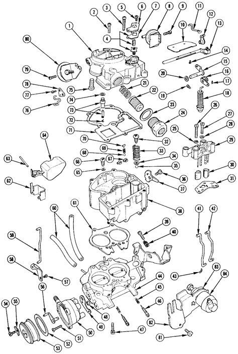 Rochester 2g Carburetor Parts