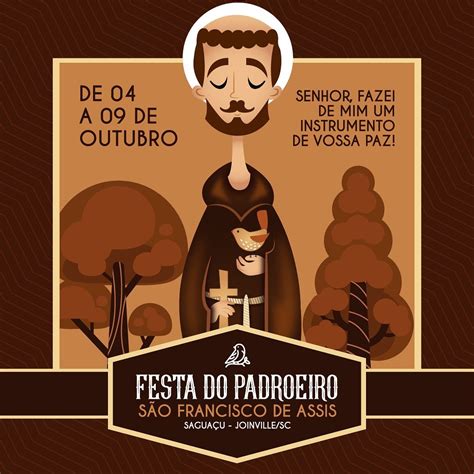 Festa do padroeiro na Paróquia São Francisco de Assis no Saguaçú