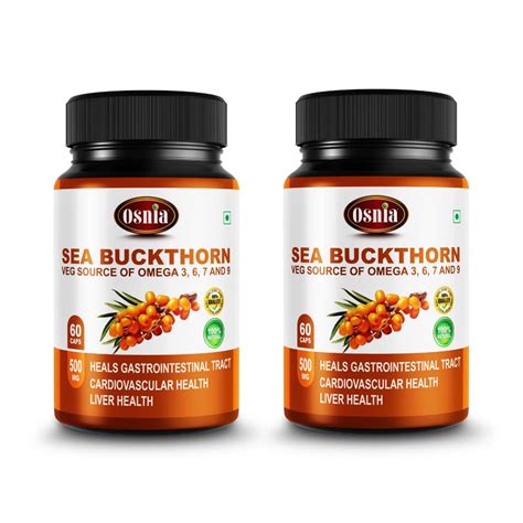 Osnia Sea Buckthorn Extract Mg Veg Supplement Berry Powder