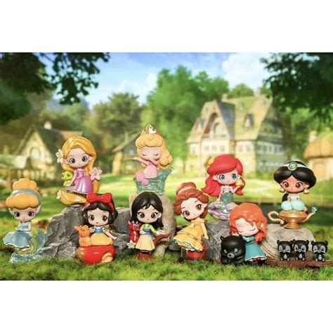 Separate MINISO Disney Princess Fairy Tale Town Series Licensed Ariel