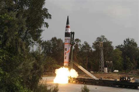 India Successfully Test Fires Nuclear Capable Intercontinental