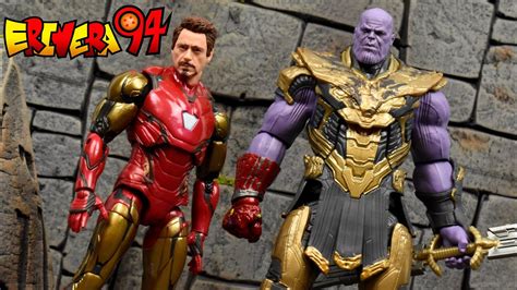 Marvel Legends Series Iron Man Mark 85 Thanos The Infinity Saga In Hand