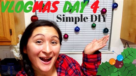 Simple Diy Vlogmas Day 4 Youtube