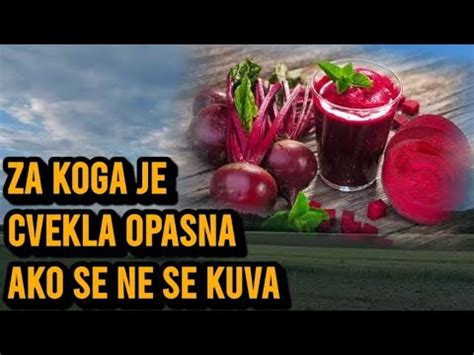 Da Li Sirova Cvekla Predstavlja Opasnost I Za Koga Mora Li Se Kuvati