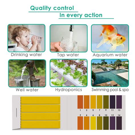 Precision Ph Test Papers Pcs Ph Test Strips For Water Wine Saliva