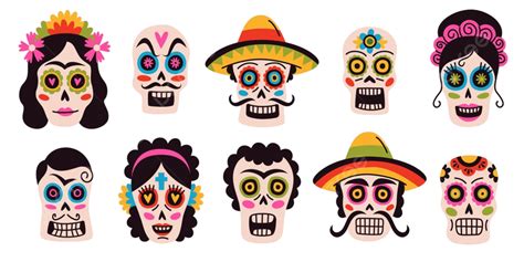 Dia Muerto Calaveras Calavera Mexicana Png Dibujos Decoraci N Dibujos