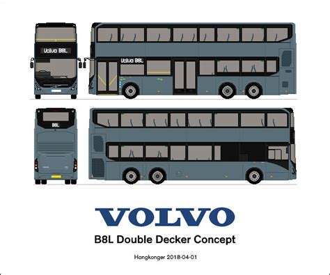 Volvo B8l Double Decker Concept Fictional A Volvo B8l 12 Flickr