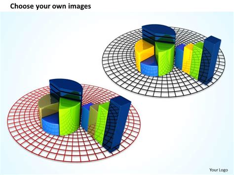 0514 Pie Chart And Bar Graph Image Graphics For Powerpoint Graphics