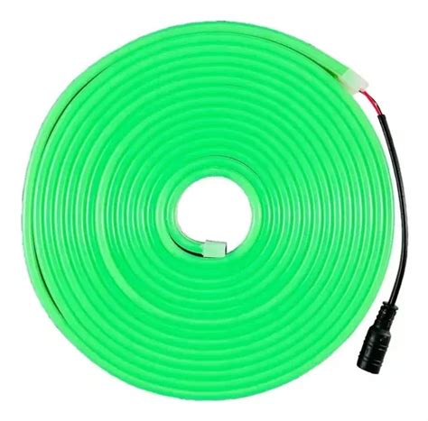 Tira Neon Flex 5m 12v Sumergible 6x12mm Con Grapas S Driver Mercadolibre