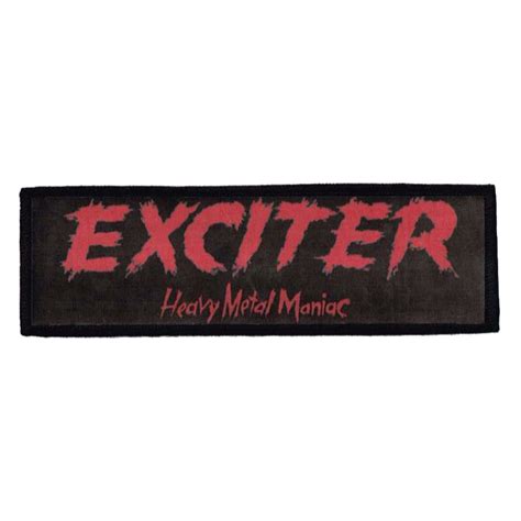 Exciter Heavy Metal Maniac Strip Patch Alt Cvlt