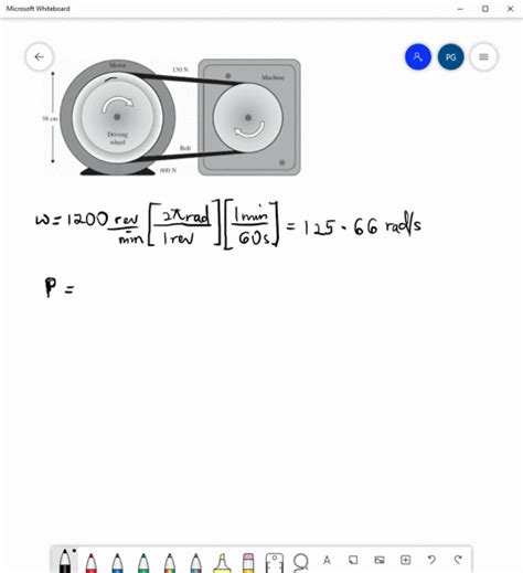 Solved Design A Friction Metal Flat Belt Drive To Connect A Hp Four