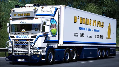 Scania R Trailer Dhoine Euro Truck Simulator Ets Youtube