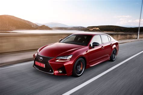 Photo Galleries The Lexus GS F In Matador Red Mica Ultrasonic Blue