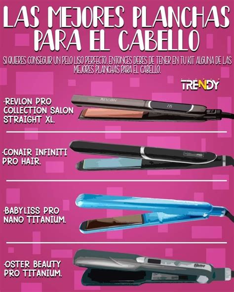 LAS MEJORES PLANCHAS PARA EL CABELLO Plancha Para El Cabello Mejores