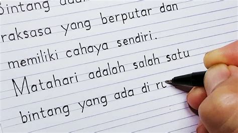 Menulis Bagus Dengan Bolpoin Pulpen Murah Youtube