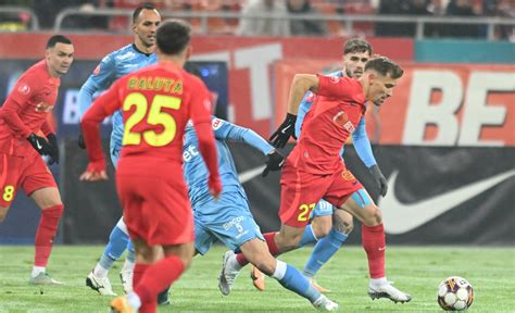 FCSB UTA Arad 4 0 în etapa 22 din SuperLiga Roș albaștrii