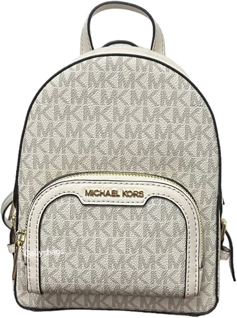 Michael Kors Jaycee XS Mini Convertible Backpack MK Signature Crossbody