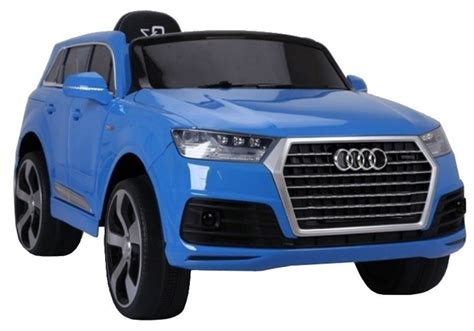 LEAN Cars Auto Na Akumulator Audi Q7 S Niebieskie Lakierowane LEAN