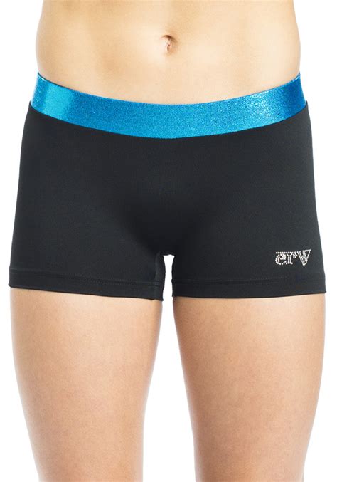 Gymnastik Shorts Mit Kontrastbund In Vielen Farben Turnanzüge Made In