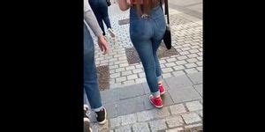 Bubble Butt Amazing Ass Tight Jeans Tnaflix