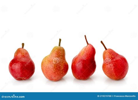 William Max Red Bartlett Pear Stock Photo Image Of Organic Isolated