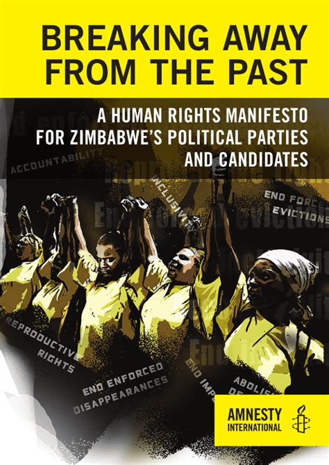 Breaking away from the past: A human rights manifesto for Zimbabwe’s ...