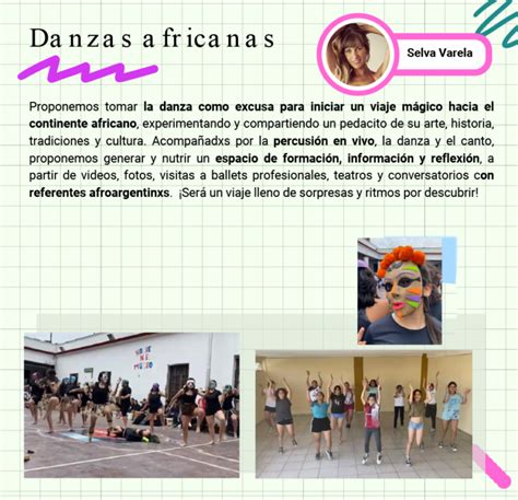 Danzas Afro Exploraci N Escuela Y Liceo Vocacional Sarmiento Unt