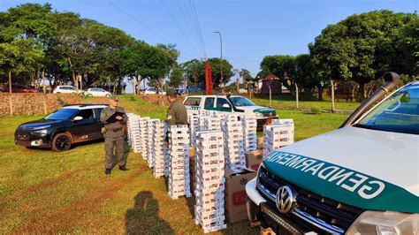 Gendarmer A Secuestr M S De Mil Paquetes De Cigarrillos De