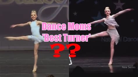 Dancers Ranked Based On Their Turns Dance Moms Youtube