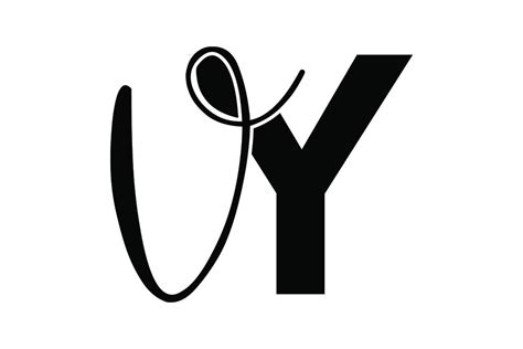 Vy Monogram Logo Design Graphic By Piku Design Store · Creative Fabrica