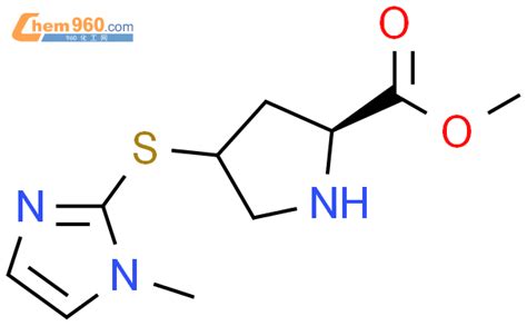 1706430 73 0 Methyl 4 1 Methyl 1H Imidazol 2 Yl Thio Pyrrolidine 2