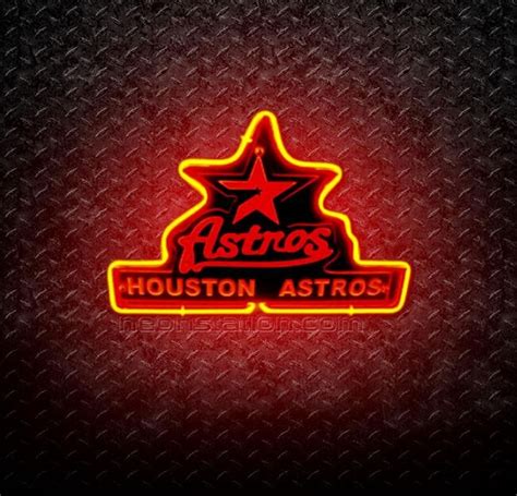 Buy Mlb Houston Astros 3d Neon Sign Online Neonstation