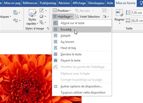 Tuto Word Ins Rer Une Image Dans Une Autre Image Tutoriel Word