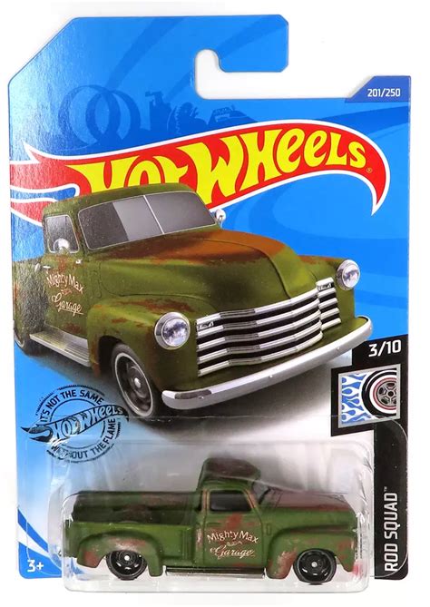 駿河屋 CHEVY カーキブラウン Hot Wheels ROD SQUAD GHG ホットウィールhotwheels