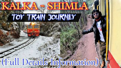 KALKA TO SHIMLA TOY TRAIN JOURNEY 2024 50 Only 52453 KLK SML