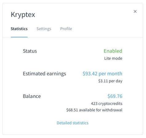 Kryptex: Mines cryptocurrency and pays you bitcoins or real-world money ...