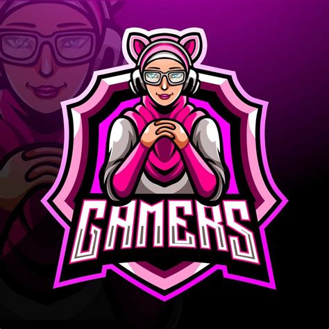 Gamer Esport Logo Mascot Design 11074959 Vector Art At Vecteezy