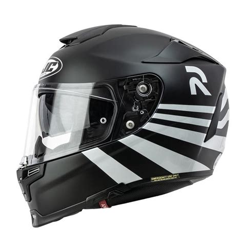 Casque RPHA 70 STIPE MC10SF HJC RPHA Noir Blanc MOTO AXXE FR Casque