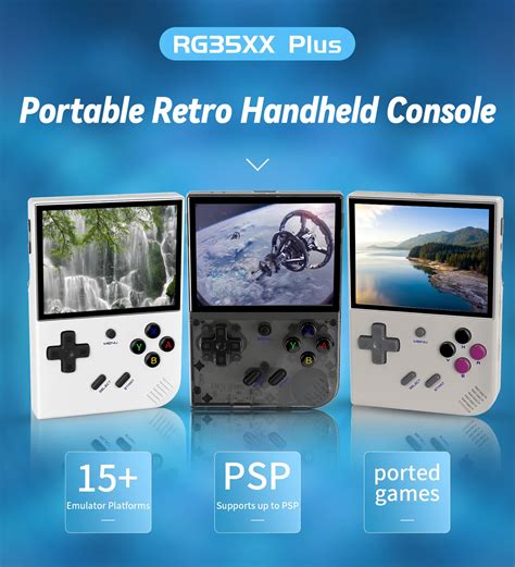 ANBERNIC RG35XX PLUS Ретро портативная игра PlayerBuilt-in 64G TF 5000 ...