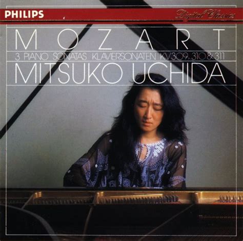 Mitsuko Uchida Mozart 3 Piano Sonatas KV 309 310 311 1990