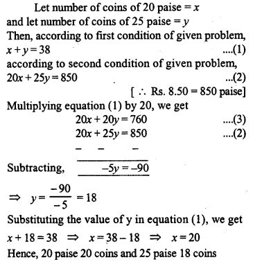 Ml Aggarwal Class 9 Solutions For Icse Maths Chapter 6 Problems On