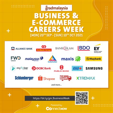 Gradmalaysia Business And E Commerce Careers Week Pusat Pembangunan