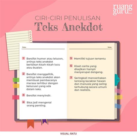 Mempelajari Pengertian Teks Anekdot Ciri Tujuan Struktur Contohnya