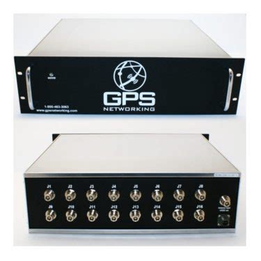 Gps Networking Rmaldcbs X Rack Mount Amplified Gps Splitter X