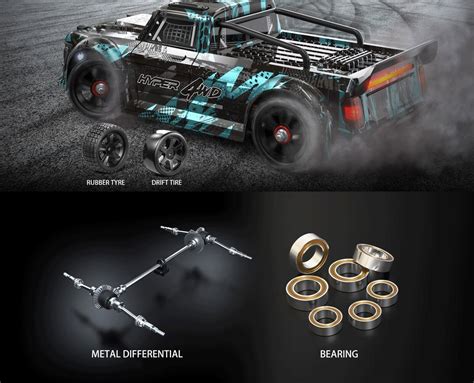 MJX HYPER GO 14301 1 14 BRUSHLESS 4WD 55KPH HIGH SPEED DRIFT TRUCK RTR