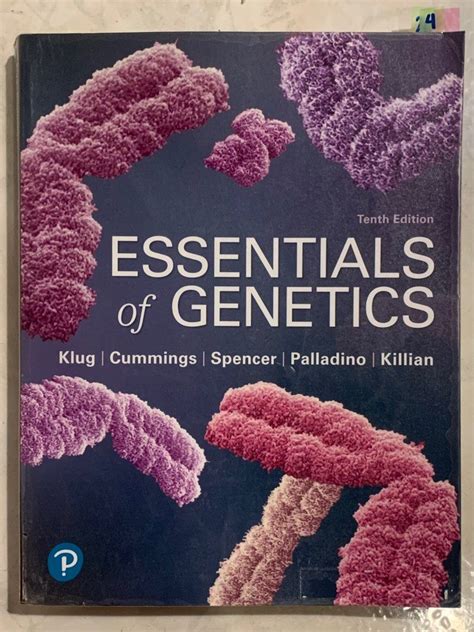 Essentials Of Genetics 10th Edition Klug Hobbies And Toys Books