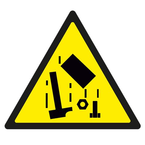 DANGER SIGN FOR FALLING MATERIALS FROM ABOVE Divisalavoro