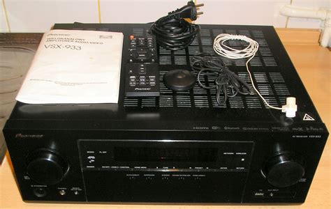 Pioneer Ampli Turne Kina Domowego VSX 933 K Kompletny Czarny Sklep