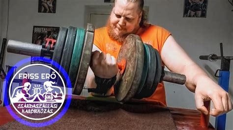 Szkander 11 rész Adjunk a bicepszeknek Kétkezes bicepsz 100kg