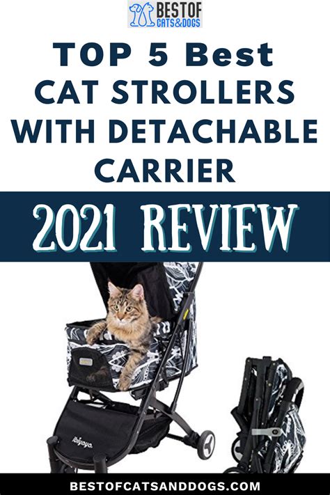 Top 5 Best Cat Strollers With Detachable Carrier 2021 Review In 2021